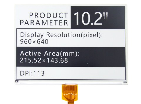 DKE 10.2 Inch Epaper Display